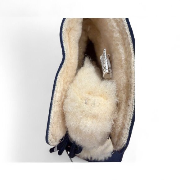 BearPaw🐻 Kerri WIDE Charcoal Lace-Up Boots - CADET - Picture 3 of 8